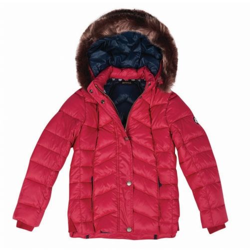 Girls Grenadine Bernera Quilted Hooded Coat 31252 by Barbour from Hurleys