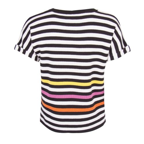 Womens Multi Stripe S/s Knitted Top 20059 by PS Paul Smith from Hurleys