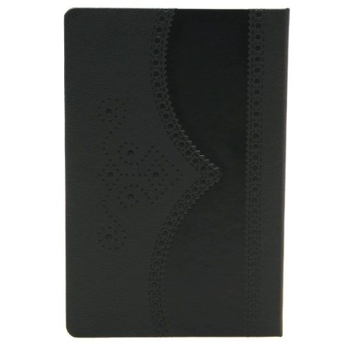 Black Brogue A5 Medium Lined Notebook 22939 by Ted Baker from Hurleys