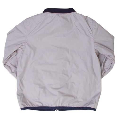 Boys Blue & Grey Branded Reversible Jacket 6478 by Armani Junior from Hurleys