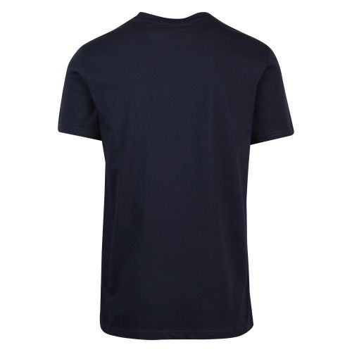 Mens Navy/White Big Logo Beach Regular Fit S/s T Shirt 57122 by BOSS from Hurleys