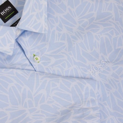 Athleisure Mens Open Blue Brodi_S S/s Shirt 22117 by BOSS from Hurleys