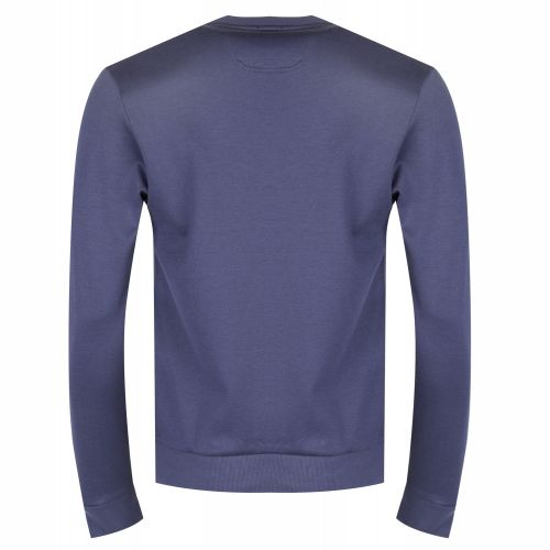 Athleisure Mens Navy Salbo Crew Sweat Top 28098 by BOSS from Hurleys