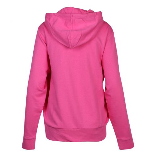 Womens Dark Pink Dasweater 2 Hoodie 103274 by HUGO from Hurleys