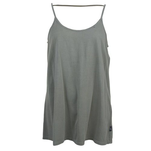 Womens Sage Green Open-Back Jersey Vest Top 7091 by Replay from Hurleys
