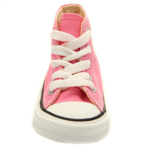 Infant Pink Chuck Taylor All Star Hi (2-9) 49674 by Converse from Hurleys