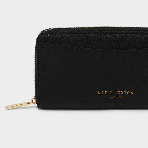Womens Black Cara Zip Around Purse 94702 by Katie Loxton from Hurleys