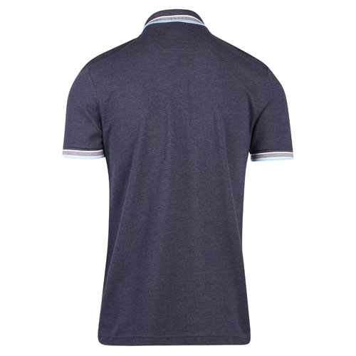 Athleisure Mens Dark Blue Paddy Regular Fit S/s Polo Shirt 107230 by BOSS from Hurleys