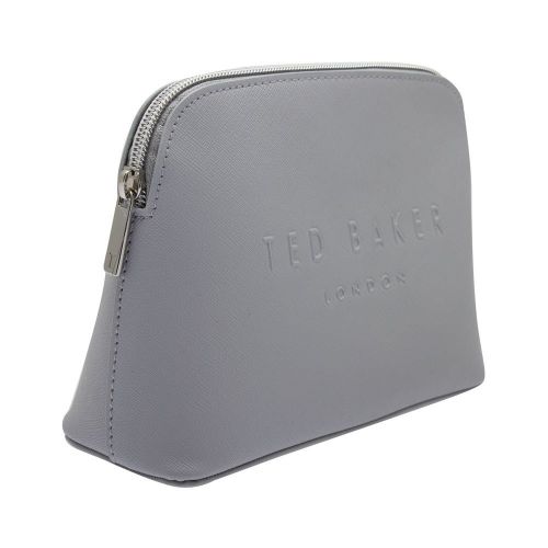 Womens Light Grey Lieaah Crosshatch Make Up Bag 87744 by Ted Baker from Hurleys