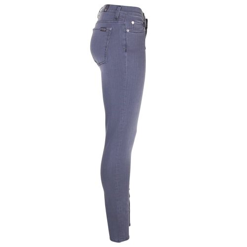 Slim Illusion Lux Dark Grey Womens HW Skinny Crop Jeans 72256 by 7 For All Mankind from Hurleys