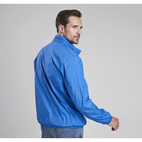 Mans Royal Blue Scarp Casual Jacket 10351 by Barbour International from Hurleys