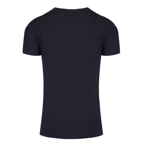 Mens Marine Megalogo Slim Fit S/s T Shirt 37265 by Emporio Armani Bodywear from Hurleys