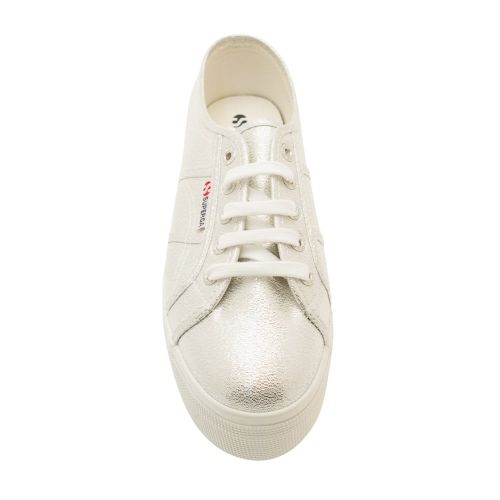 Womens Silver 2790 Lamew Flatform Trainers 7230 by Superga from Hurleys