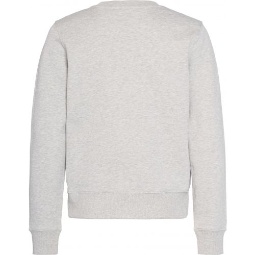 Womens Light Grey Heather Institutional Logo Sweat Top 77879 by Calvin Klein from Hurleys