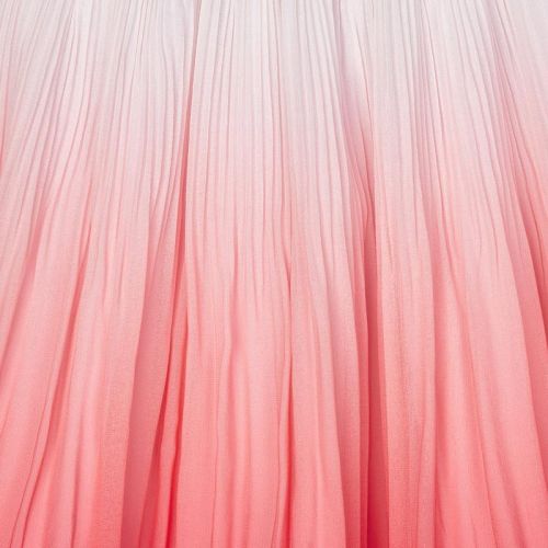 Girls Flamingo Ombre Pleated Skirt 82918 by Mayoral from Hurleys