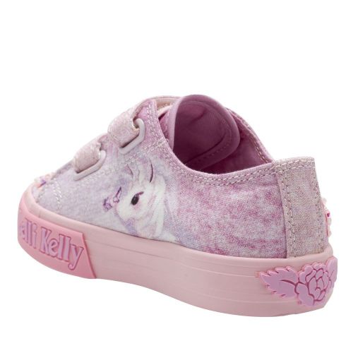 Girls Pink Fluttershy Low Trainers (24-31) 87401 by Lelli Kelly from Hurleys