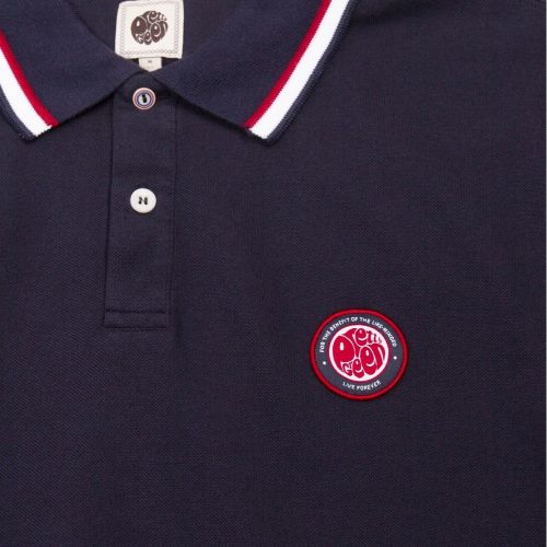 Mens Navy Likeminded S/s Polo Shirt 57533 by Pretty Green from Hurleys
