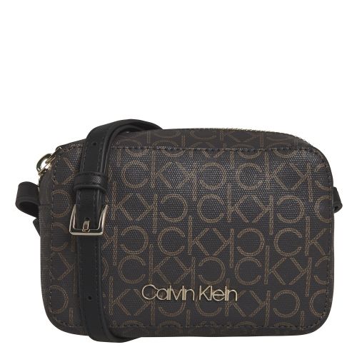 Womens Brown Mono Must Camera Bag 49869 by Calvin Klein from Hurleys
