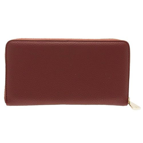 Womens Burgundy Zip Around Purse 70380 by Armani Jeans from Hurleys