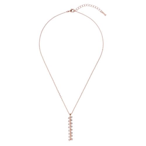 Womens Rose Gold Eirra Princess Sparkle Necklace 32972 by Ted Baker from Hurleys