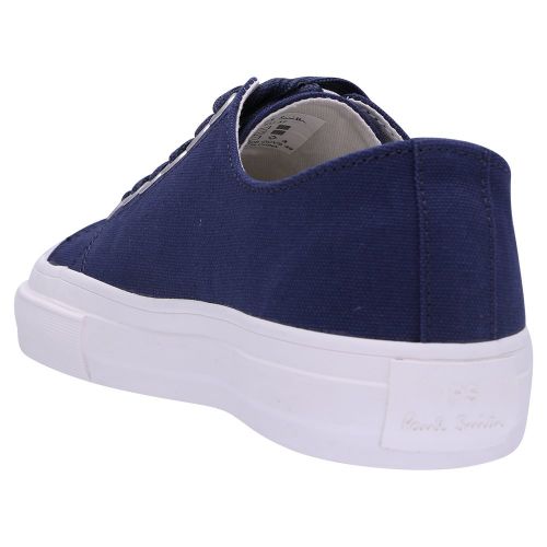 Womens Navy Kinsey Heart Canvas Trainers 109810 by PS Paul Smith from Hurleys