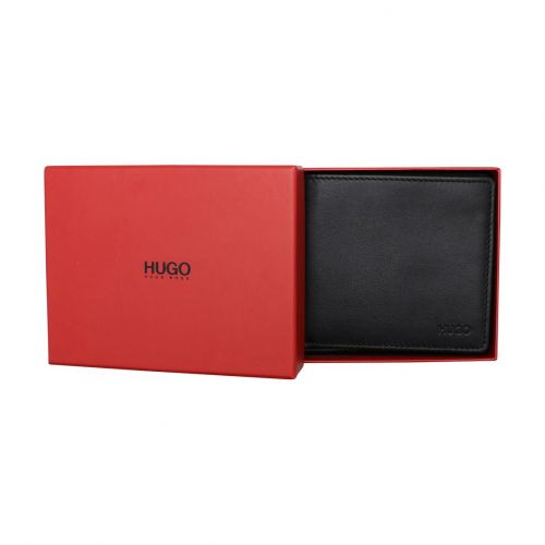 Mens Black Subway_4 CC Coin Wallet 99559 by HUGO from Hurleys