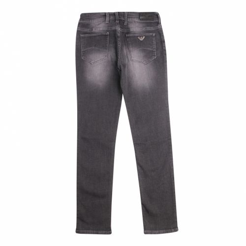 Boys Dark Grey J06 Slim Fit Jeans 48132 by Emporio Armani from Hurleys