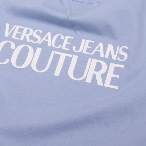 Womens Bluebell Branded Logo S/s T Shirt 51217 by Versace Jeans Couture from Hurleys