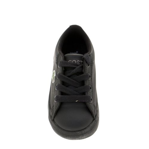 Infant Black Lerond Classic Trainers (4-8) 33815 by Lacoste from Hurleys