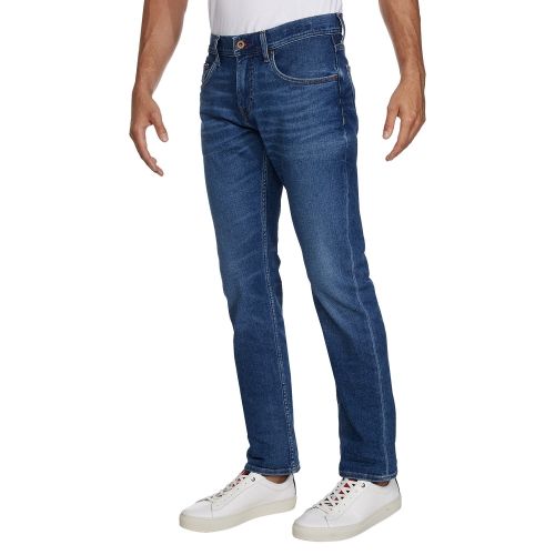 Mens Crane Blue Bleecker Slim Fit Jeans 58073 by Tommy Hilfiger from Hurleys