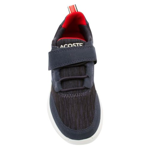 Child Navy/Red L.ight Trainers (1-13) 24015 by Lacoste from Hurleys