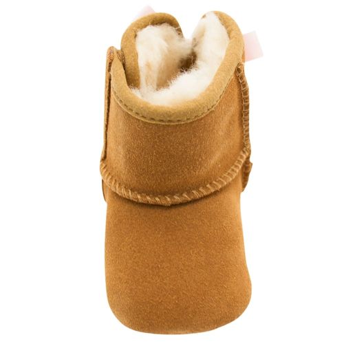 Infant Chestnut Jesse Bow II Booties (XS-S) 16102 by UGG from Hurleys