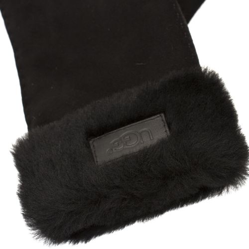 Womens Black Sheepskin Turn Cuff Gloves 32406 by UGG from Hurleys