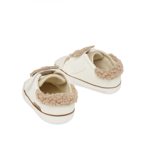 Mayoral Shoes Baby Cotton Teddy Bear Shoes