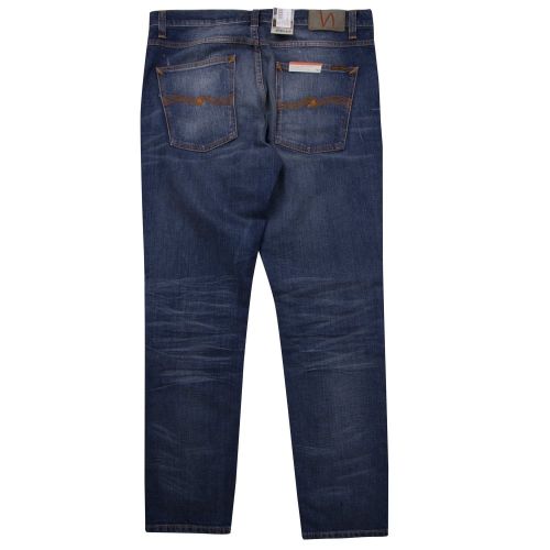 Mens Lost Legend Blue Lean Dean Slim Fit Jeans 26128 by Nudie Jeans Co from Hurleys