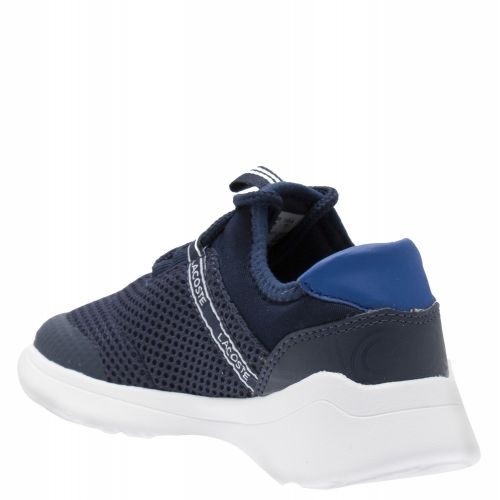 Child Navy LT Dash Trainers 34776 by Lacoste from Hurleys