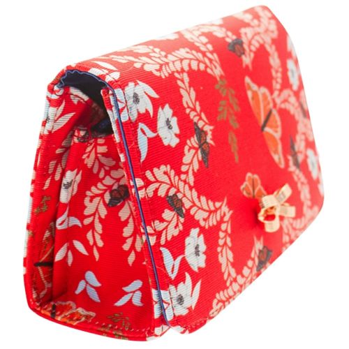 Womens Bright Red Kacia Kyoto Gardens Evening Bag 16483 by Ted Baker from Hurleys