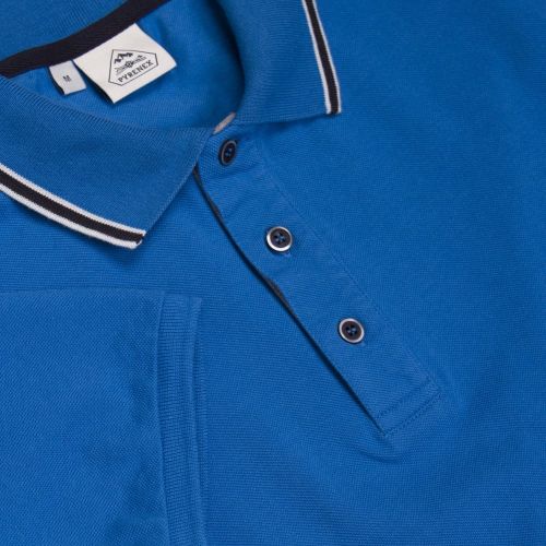 Mens Blue Lionel S/s Polo Shirt 24399 by Pyrenex from Hurleys