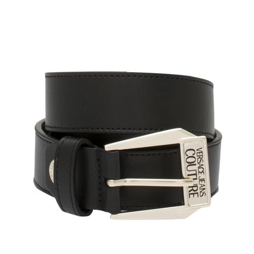 Womens Black Branded Buckle Belt 49136 by Versace Jeans Couture from Hurleys