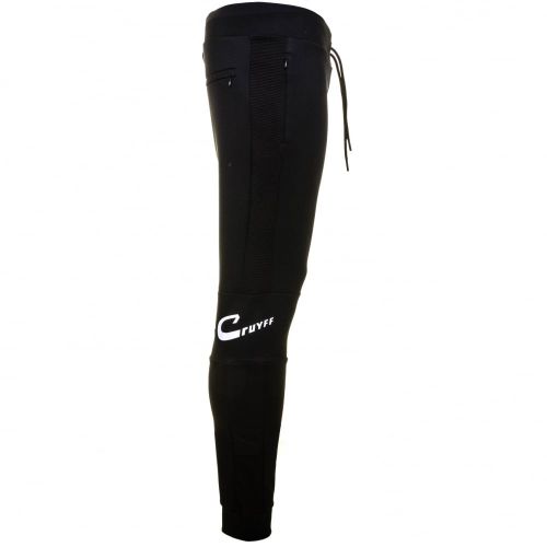 Mens Black Hudson Tapered Sweat Pants 62403 by Cruyff from Hurleys