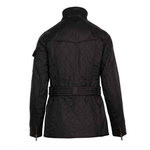 Womens Black Polarquilt Jacket 93227 by Barbour International from Hurleys