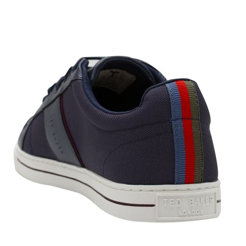 Mens Navy Epprod Textile Mix Trainers 52940 by Ted Baker from Hurleys