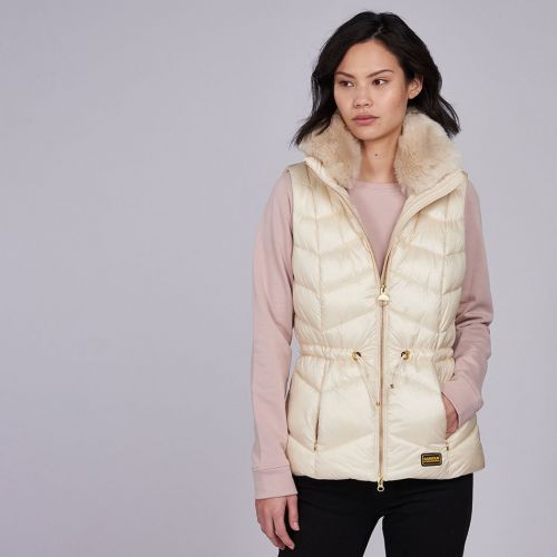 Womens Calico Halfback Quilted Gilet 79128 by Barbour International from Hurleys