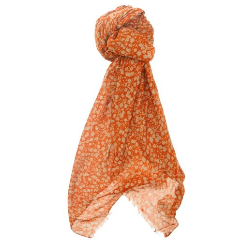 Womens Copper Coin Agnes Printed Scarf 8458 by French Connection from Hurleys