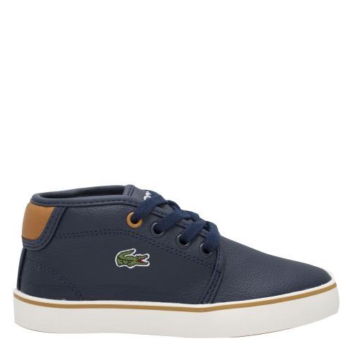 Boys Navy/Tan Ampthill Trainers (12-11) 52364 by Lacoste from Hurleys