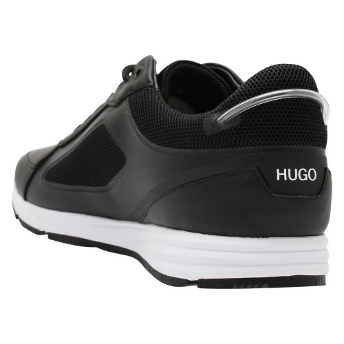 Mens Black Hybrid_Runn Mix Trainers 57317 by HUGO from Hurleys