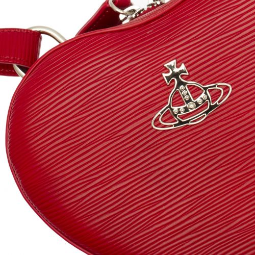 Womens Red Polly Heart Mini Backpack 92977 by Vivienne Westwood from Hurleys