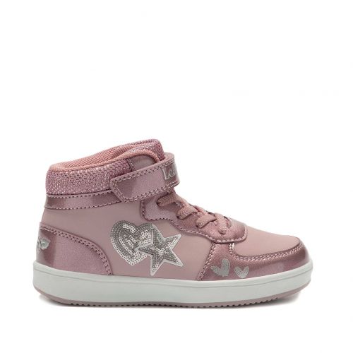 Girls Blush Pink Paula Star Trainers (25-35) 97016 by Lelli Kelly from Hurleys