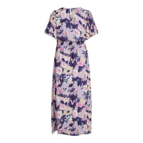 Womens Pastel Lilac Vicourtney Floral Maxi Dress 107639 by Vila from Hurleys