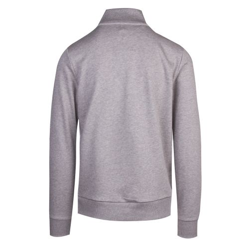 Mens Cloud Heather Block Logo 1/2 Zip Sweat Top 39159 by Tommy Hilfiger from Hurleys